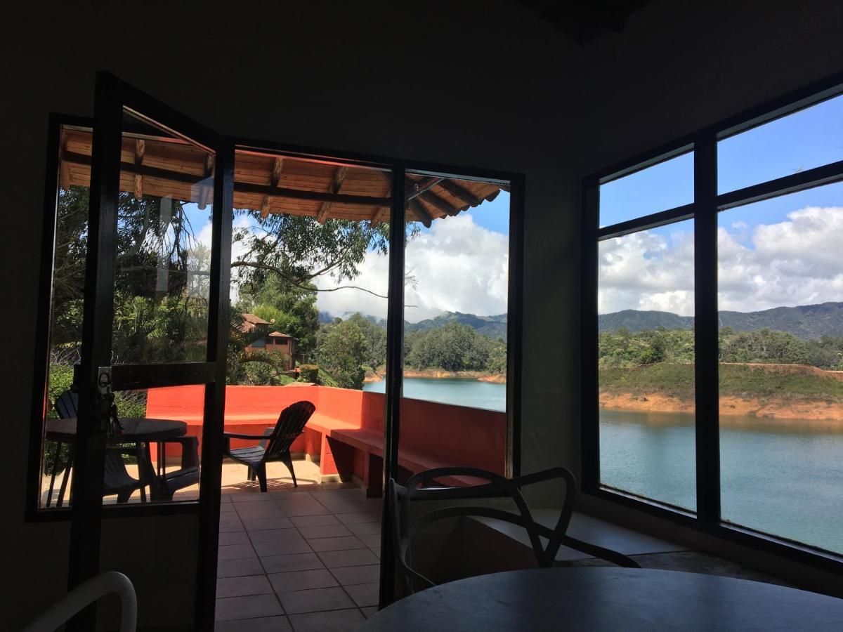 Ecolodge Bahia del Peñón Guatapé Exterior foto